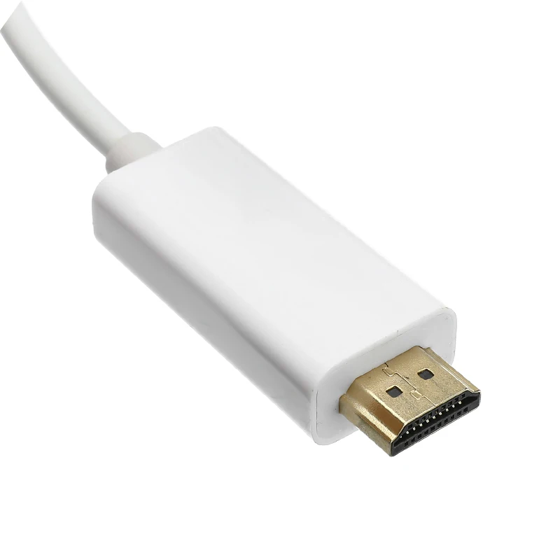 6 футов 1 8 м Thunderbolt Mini DisplayPort Адаптер DP к HDMI кабель для Apple Mac Macbook Высокое качество| |