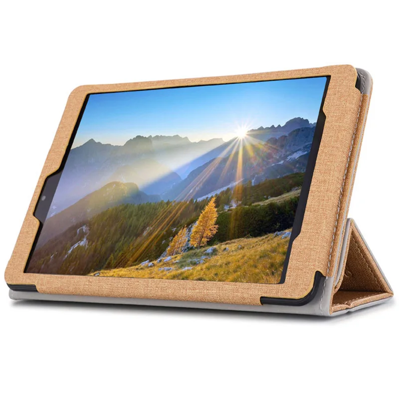 Практичный чехол из искусственной кожи для Chuwi Hi9 pro|Чехлы планшетов и электронных
