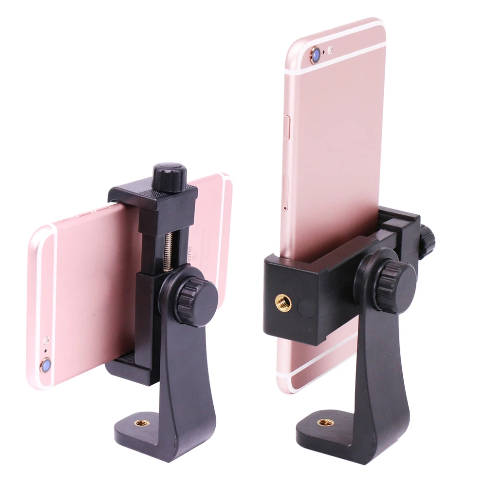 #*Cheap Universal 360 Degree Rotating Tripod Mount Vertical Horizontal Holder Adapter Stand Clip Bracket For Smart Phone Watching Video