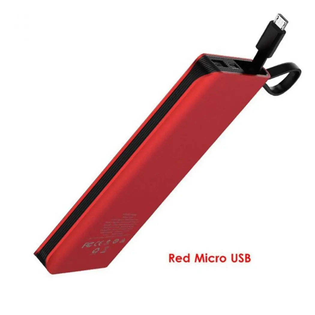 HOCO 10000 mah power Bank type C USB портативное зарядное устройство для iPhone 6 7 X Xiaomi Mi samsung