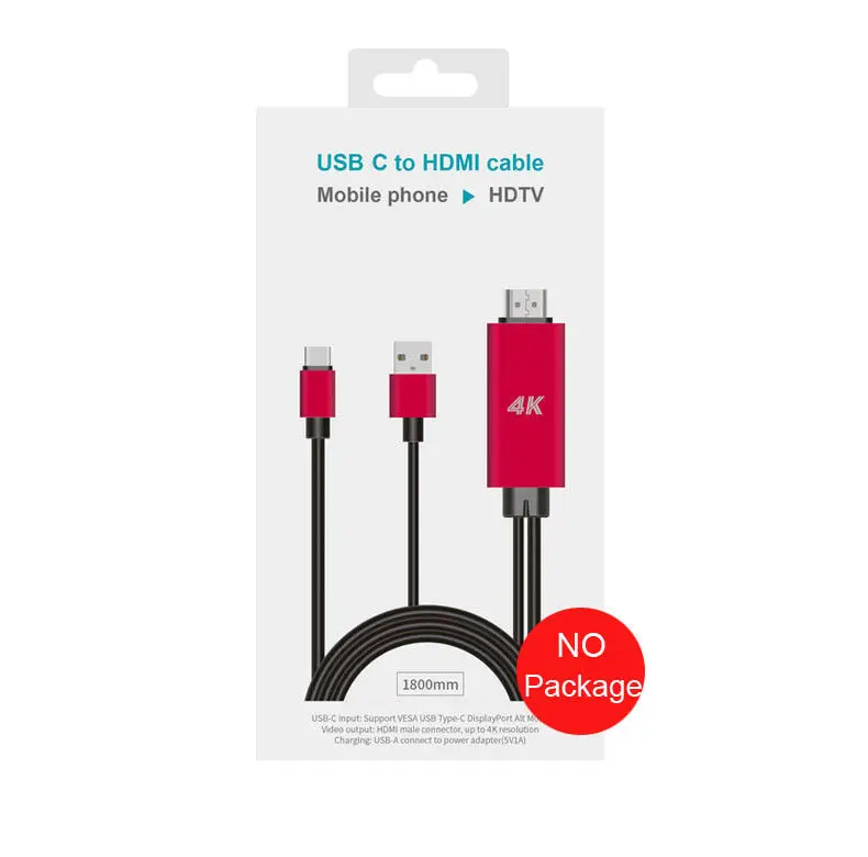 USB 3 1 Type C телефон к HDMI ТВ/HDTV видео кабель для Samsung Galaxy S8 S9 Plus| |