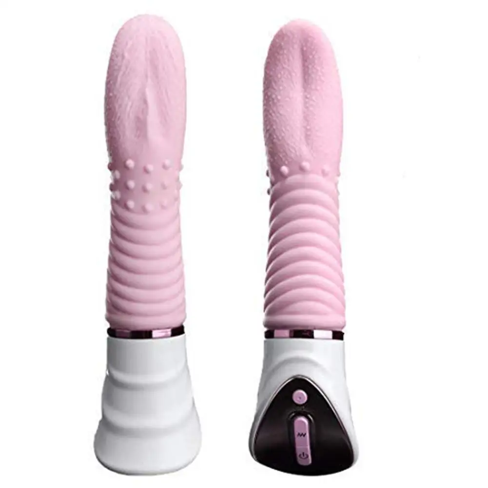 Consolador suave vibradores G-Spot 10 modos de vibración USB recargable juguetes sexuales adultos p