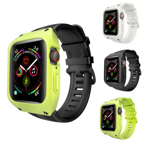 

Wrist Adjustable Silicone Band Strap Bracelet For iWatch Apple Watch Series 4 44