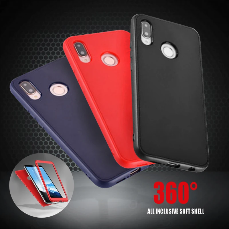 

Mayitr Coque For Xiaomi Redmi 6 6A pro 360 Degree Soft TPU Silicone Full Protection Case Cover For Xiaomi 6X Redmi Note 4 5 6 7