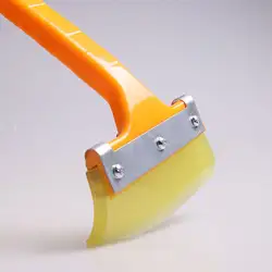 Нескользящая длинная ручка сухожилия стеклоочиститель скребок стеклоочиститель лезвие лопаты для чистки снега инструмент для очистки