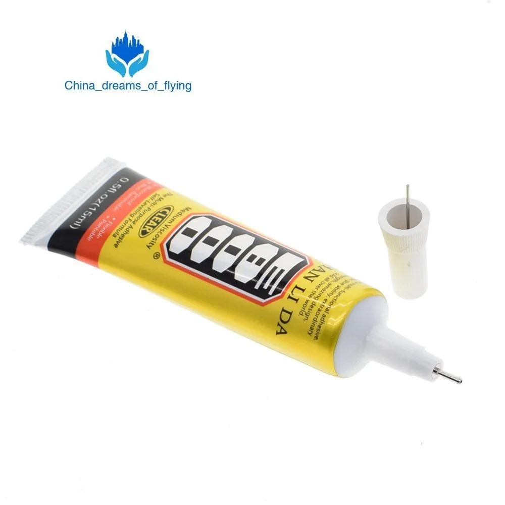 

TZT 15ml E-8000 multi-purpose glue E8000 nails rhinestones crystal craft jewelry glue touch screen mobile phone repair plastic