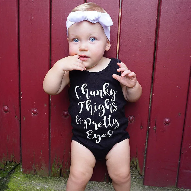 Newborn Infant Summer Casual Baby Boy Cotton Sleeveless Bodysuit Bebe