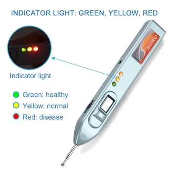 

Optical Ear Detection Auricular Points Detector Warning Sound Auriculotherapy Acupressure Ear Acupressure Massage Therapy Probe