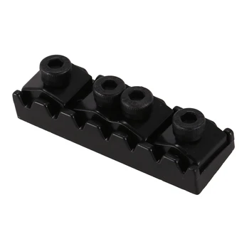 

New 7 String Locking Nut Electric Guitar Nut Tremolo Bridge 48mm (Black)