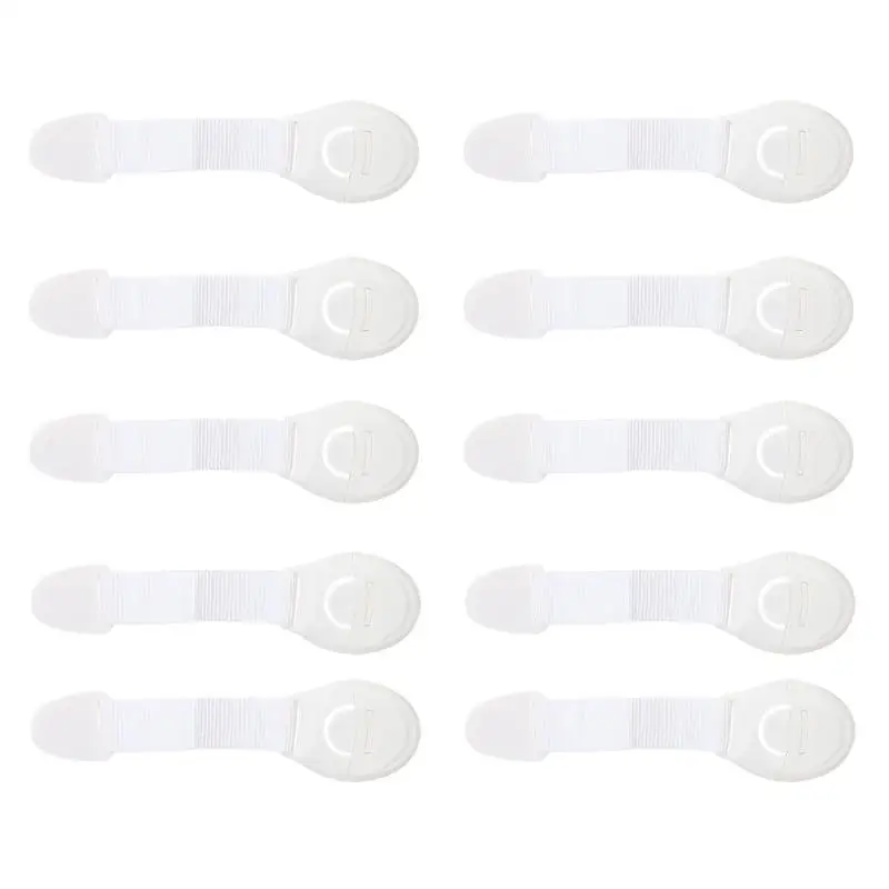 

10Pcs Plastic Baby Drawer Lock Children Security Protection For Cabinet Toddler Child Safety Lock Refrigerator Window Closet War