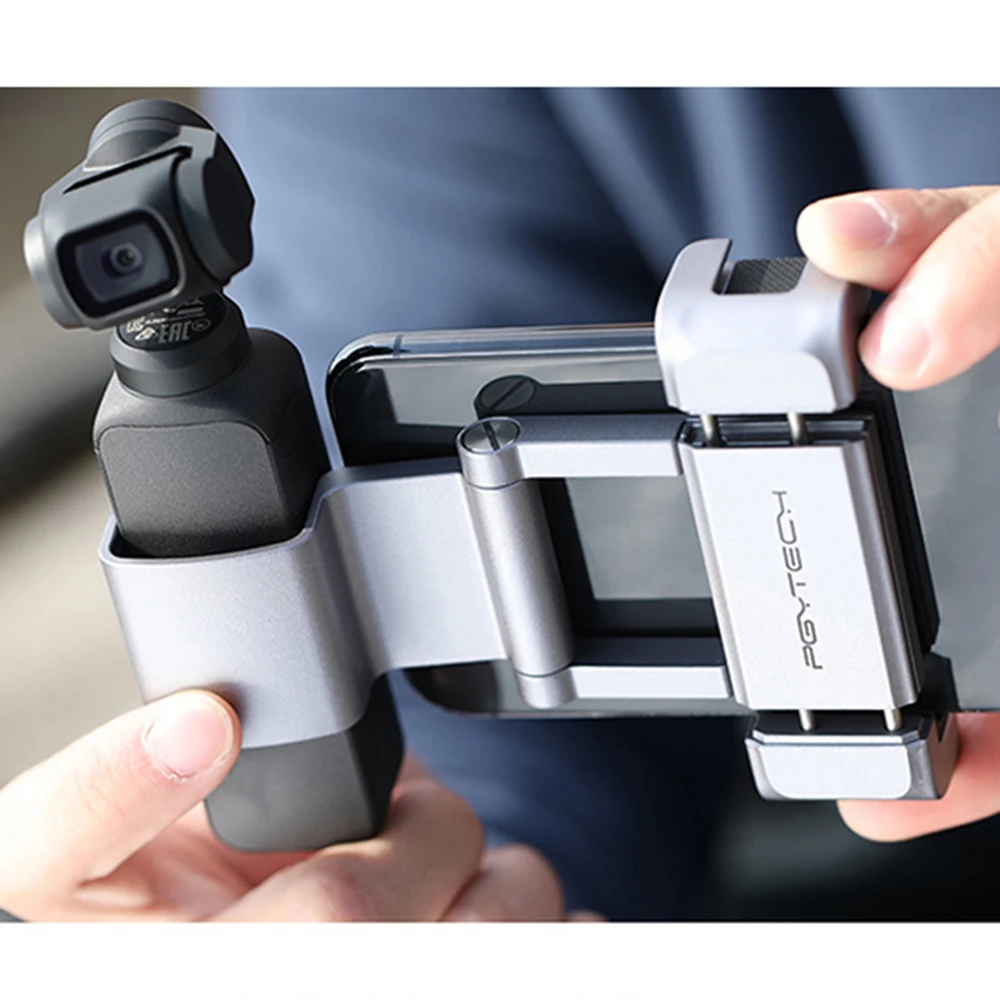 Price For PGYTECH DJI Osmo Pocket Foldable Phone Holder Plus Bracket for DJI Osmo Pocket Accessories