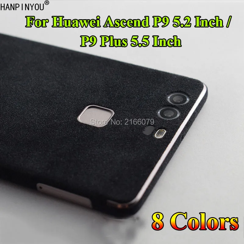 For Huawei Ascend P9 5.2&quot/ Plus 5.5&quot Luxury Plush Surface Full Back Body Cover Protective Suede Sticker Skin Decal Film |