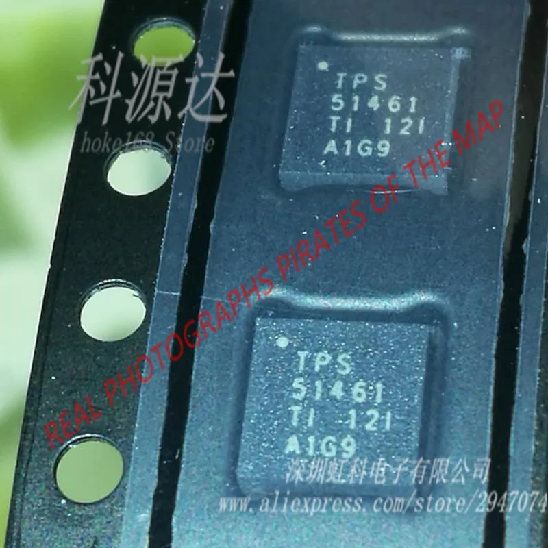 

TPS51461RGER TPS51461 10 шт. вход от 3 В до 5 В, 6 А, D-CAP + Синхронный понижающий преобразователь с 2-битным VID 24-VQFN -40 до 85