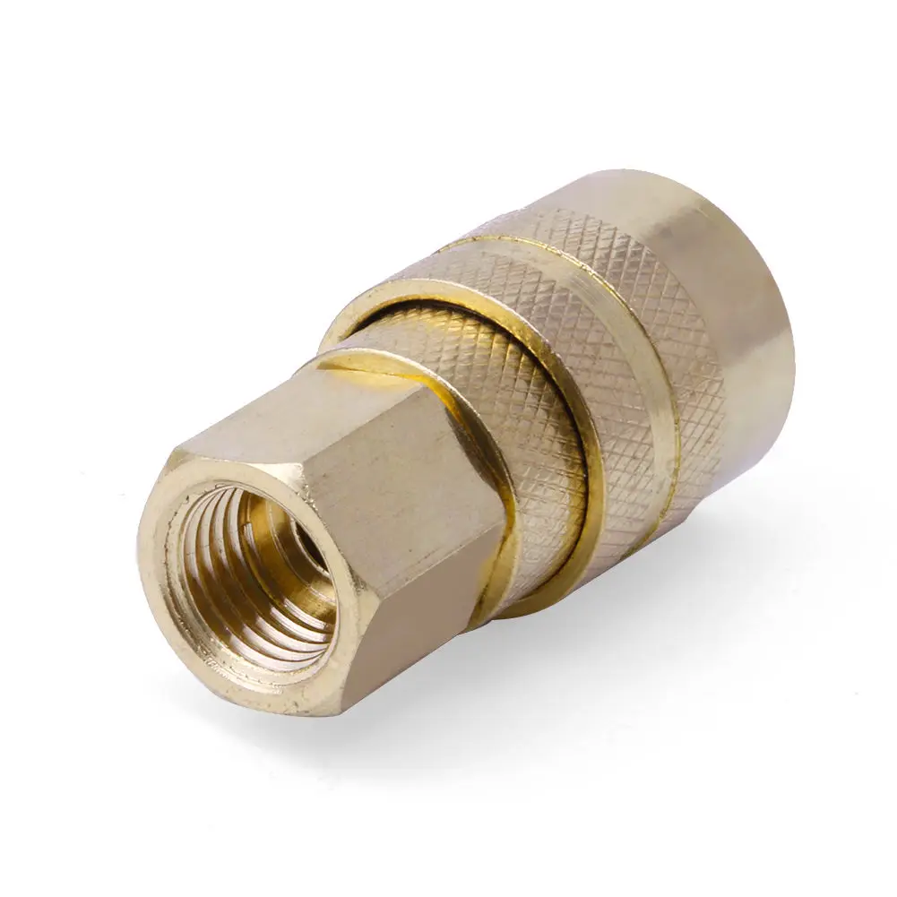 

5pcs Quick Coupler Set Air Hose Connector Fittings 1/4 NPT Tools Plug Compressor