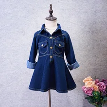 Платье с курткой для девочек; коллекция года; сезон весна-осень; детская верхняя одежда; джинсовые куртки для девочек; платье с длинными рукавами; детское джинсовое платье