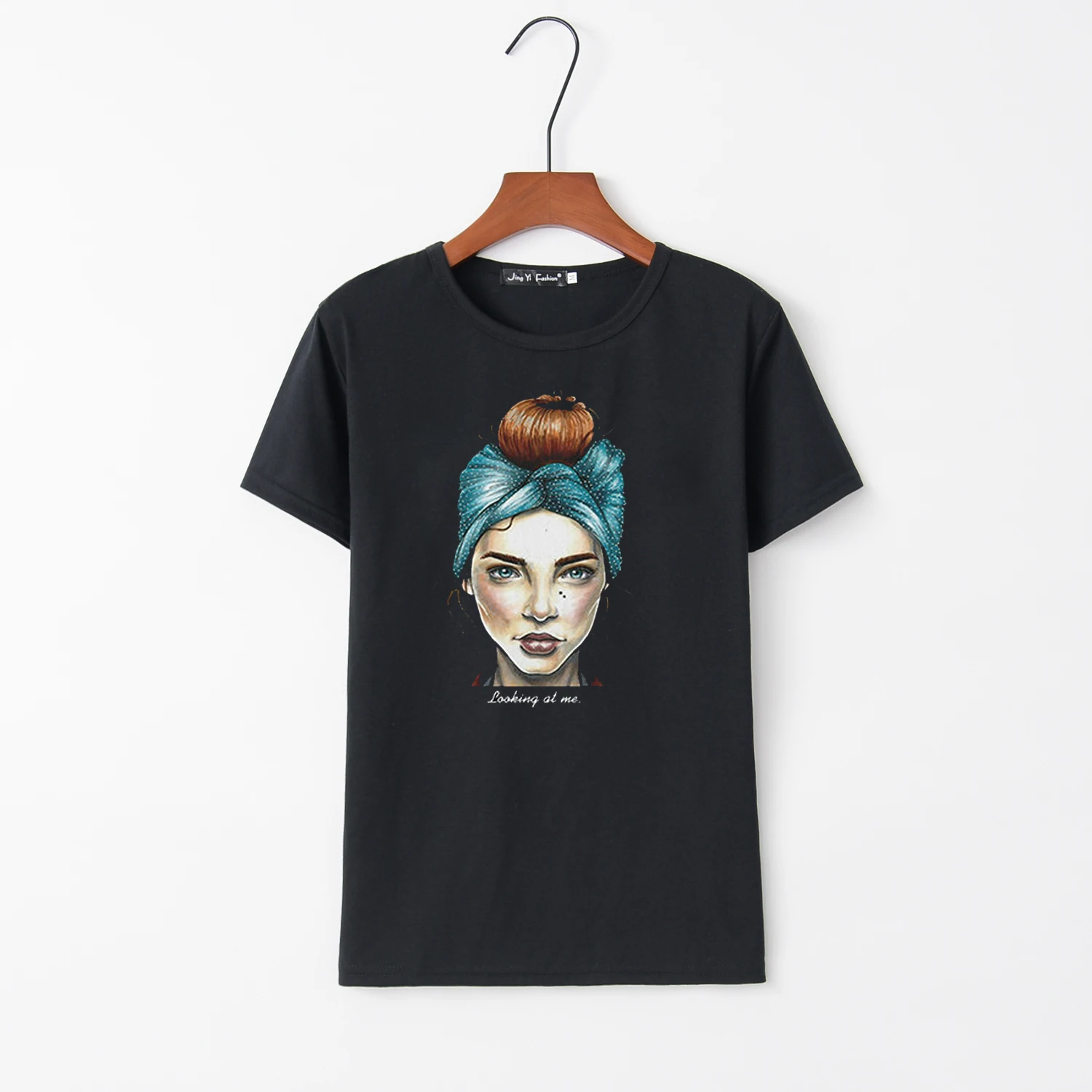 

T Shirts Women 2019 Summer Printing Casual Tshirt Harajuku Kawaii Tops Plus Size Street Wear Camisas Mujer Camiseta Feminina