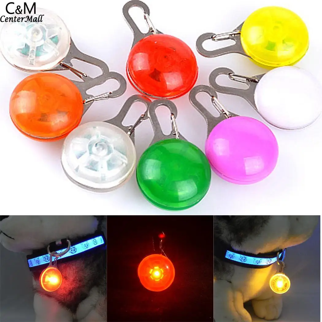 Вспышка собака LED 9 открытый для Mini you Ночная светящаяся подвеска ошейник домашних