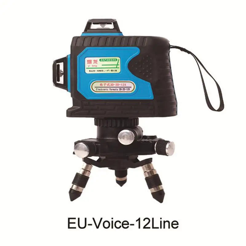 

Laser Level 12 Line Level Green Light Wall Meter 3d Intelligent Electronic High Precision Automatic Line Instrument Line Meter