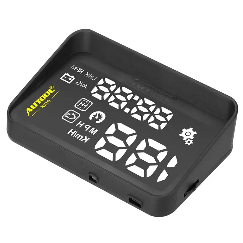 

Car Head Up Display HUD obd2 Digital Windshield Projector OBD 2 II Fuel Consumption Voltage Vehicle Failure Overspeed Reminding