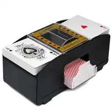 Schlurfen Maschine Brettspiel Poker Spielkarten Holz Elektrische Automatische Shuffler Perfekte Für Brücke Oder Poker Spielkarten