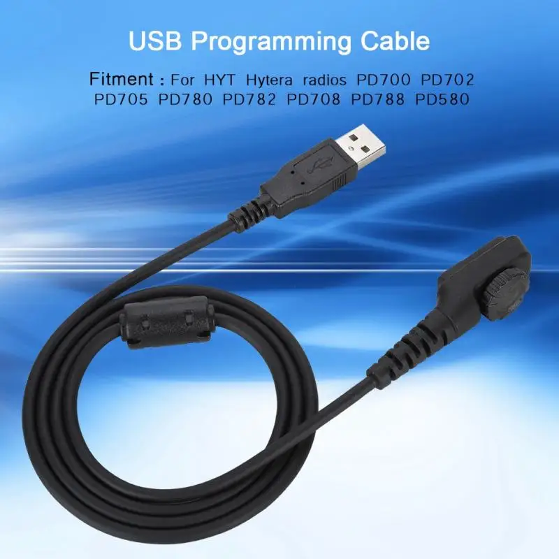 

USB Walkie Talkie Programming Cable Write Frequency Line for Hytera PD 780 New and High Quality Brand