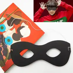 Горячий Хэллоуин Рождество поставки вечерние маска черный для взрослых Шутка злодея Bandit лиса маска для глаз тема для вечеринок и