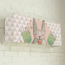 Домашнее подвесное декоративное покрытие для кондиционера, мультяшное милое креативное пылезащитное покрытие для кондиционера