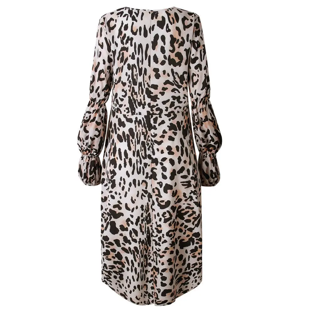

Newly Women Clothing T Shirt Long Sleeve Leopard print T Shirt Tshirt Long Top Sweatshirt Autumn