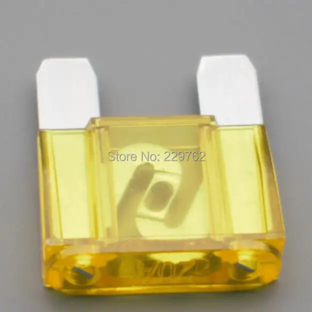 Shhworldsea 2PCS Large Blade Style Auto Truck Maxi Fuse 20A 30A 40A 50A 60A 70A 80A 100A 120A Fuse for Car Auto 32V car fuses kit