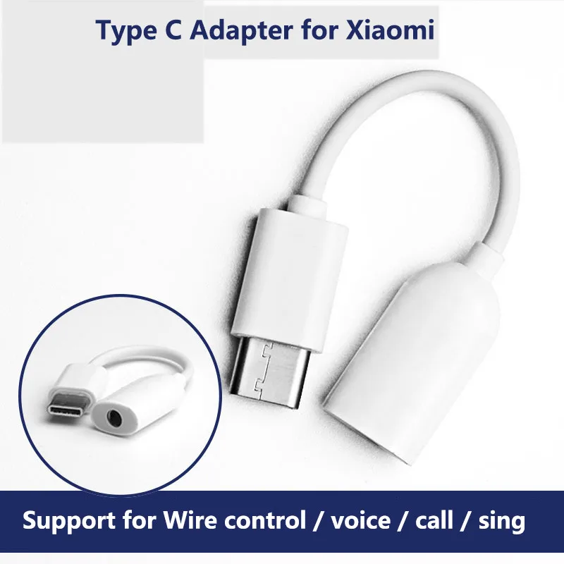 

BAKEEY Phone Earphone Converter adapter Type C to 3.5mm AUX Headphone Audio Jack Adapter for Samsung Xiaomi 8 mix3 Redmi Huawei