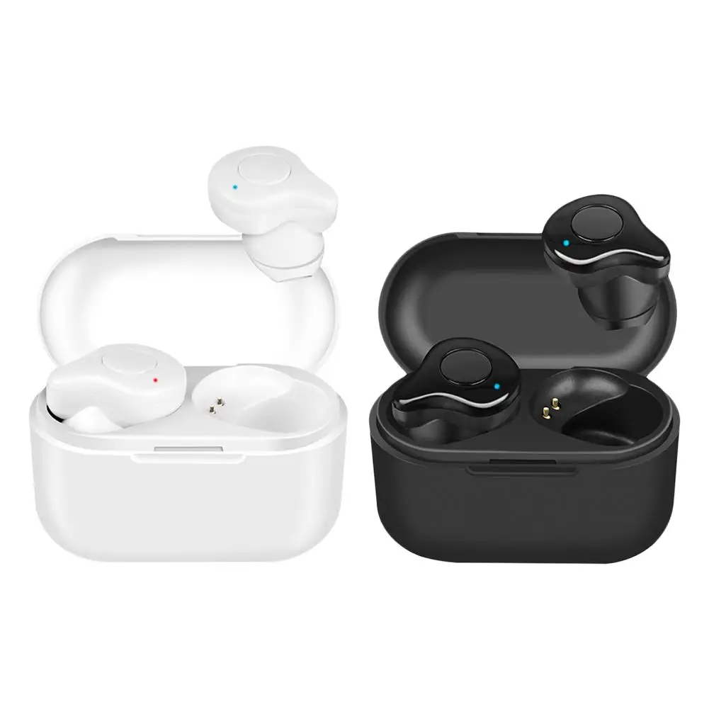 

TWS Bluetooth Wireless In-ear Earphone Mini HD Call Hi-Fi Sound Quality Noise Reduction IPX4 Waterproof With Charging Box