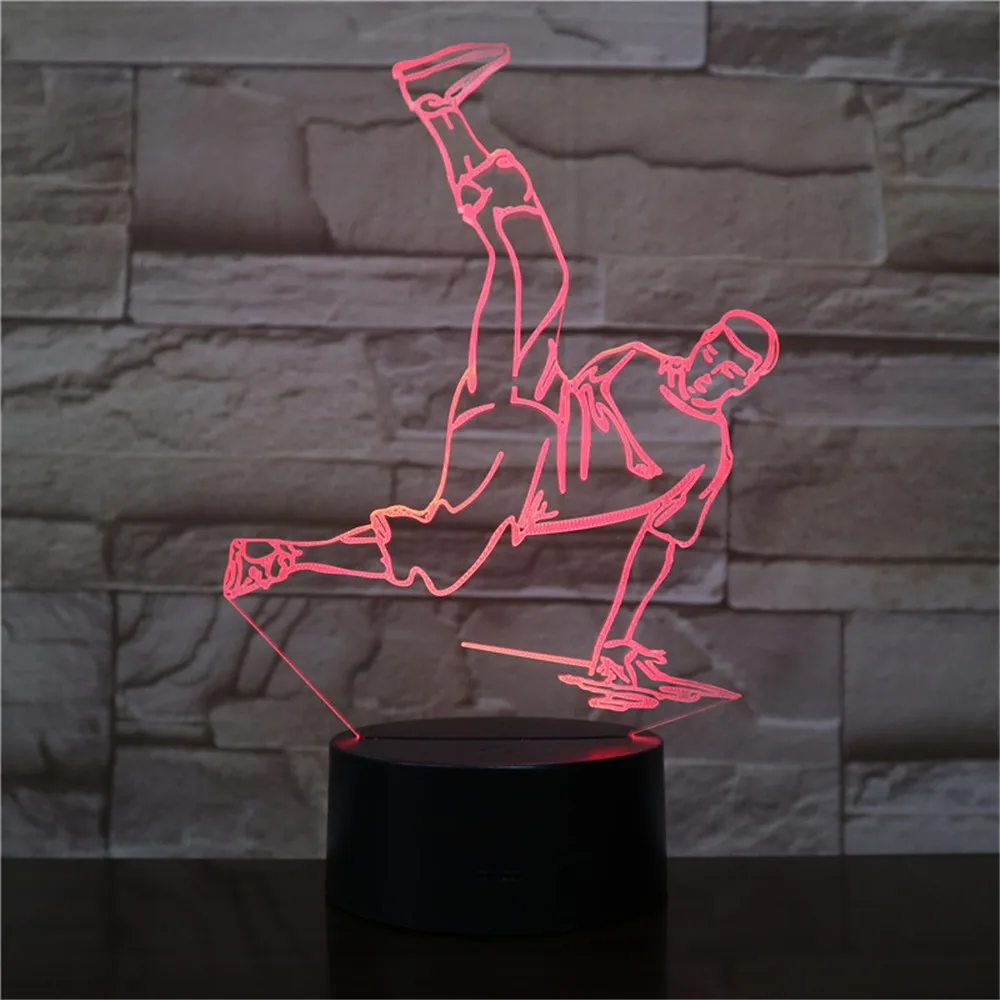 Светодиодный ночник для уличного танца USB 3D 7 цветов|Ночники| |