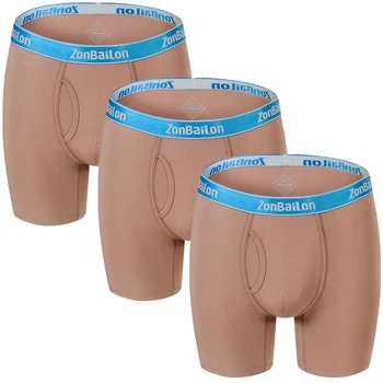 

3pcs/lot Men Boxer Underwear Bamboo Fiber Mens Underwear Boxers Breathable Homme Underpants Calzoncillos Panties Man Boxeur