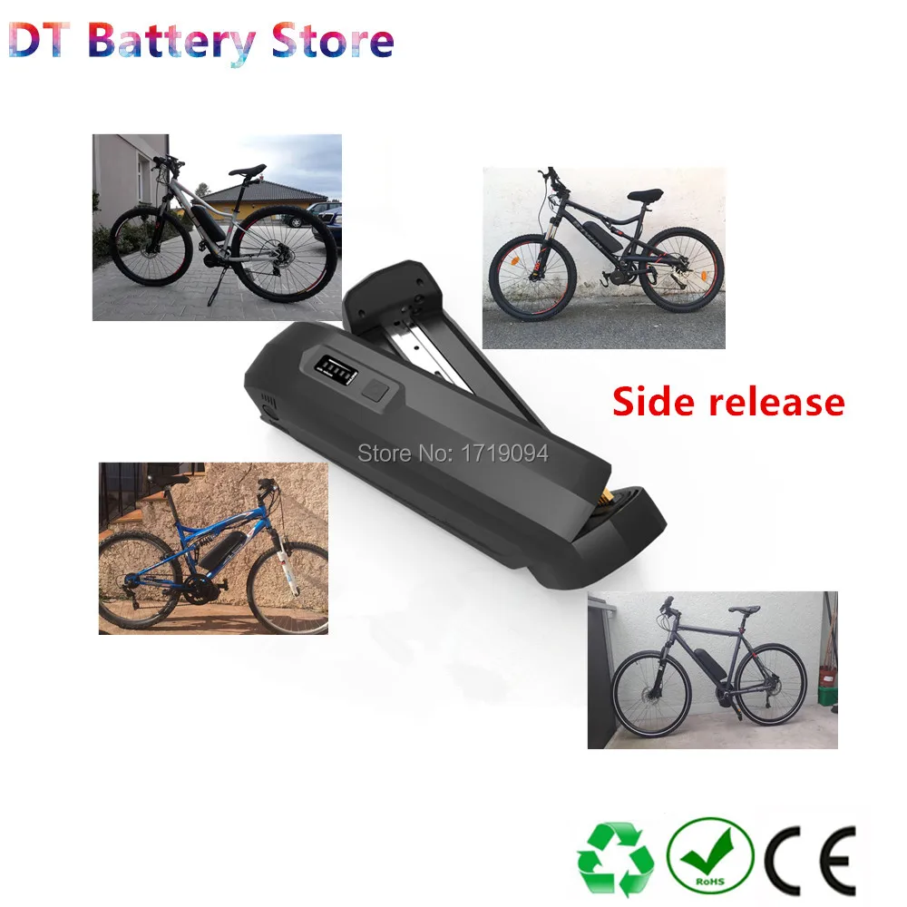 Excellent Free shipping hailong 2 side release open shark pack Ebike battery 36v 48v 8.7ah 9.6ah 10ah 10.4ah 11.6ah 12.8ah 14ah with USB 2