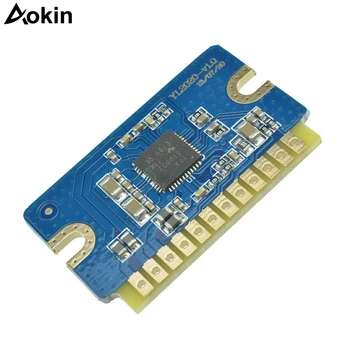 

2*20W DC 12V 24V Mini Stereo Audio Amplifier Board YL2020 V1.0 Dual Channel Class D AMP Module 2x20W