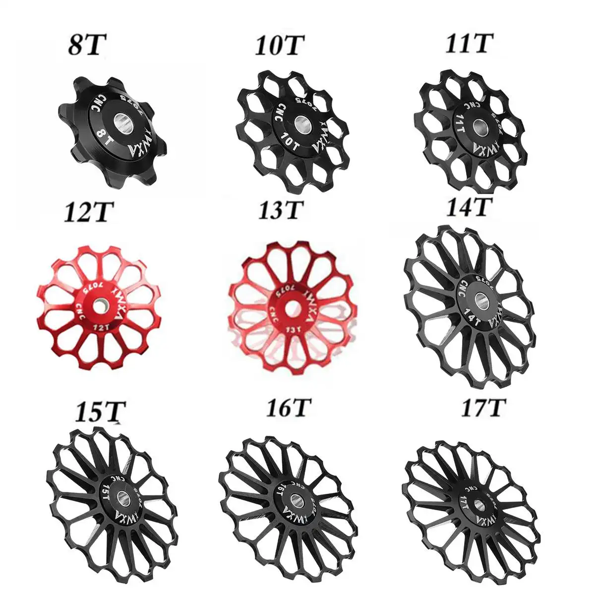 MTB задний переключатель передач велосипедный Jockey колесо керамический подшипник шкив дорожный велосипед направляющий ролик 8 T 10 T 11 T 12 T 13 T 14 T 15 T 16 T 17 T