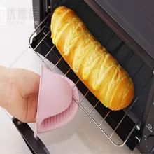 pot holder Heat insulation kitchen gloves oven gloves oven mitts silicone gloves FREE SHIPPING thickening cotton gloves heat resistant gloves heat insulation safety gloves microwave oven gloves g0408