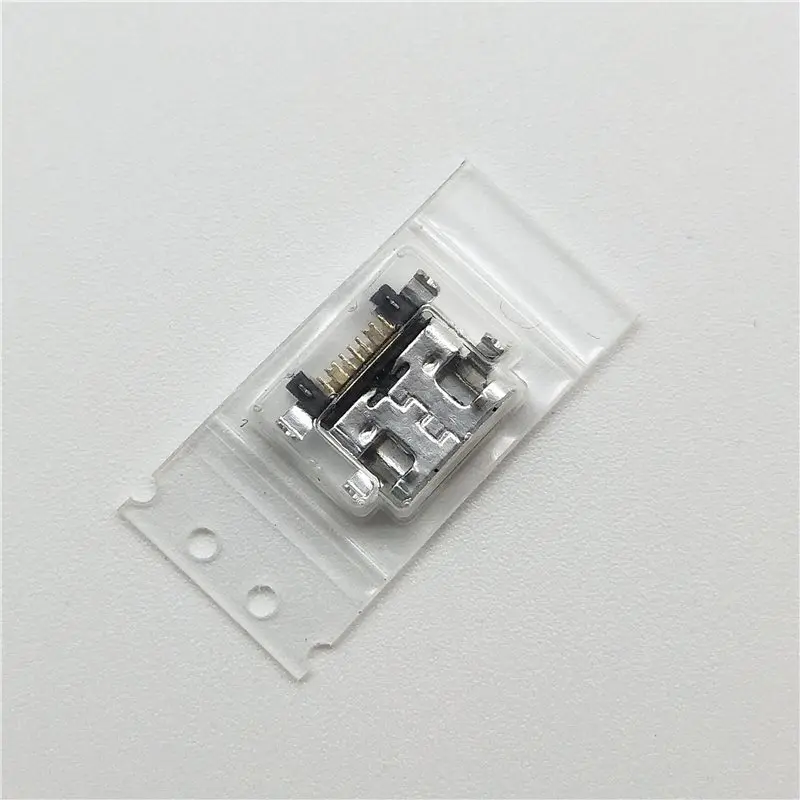 10 шт. разъем Micro USB 7Pin зарядный порт для Samsung I8260 I8162 S6812 S7582 G350 G7102 G7105 G7106 зарядного