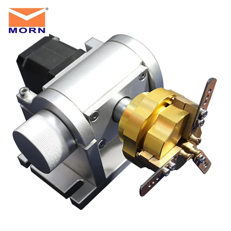 CNC Lathe Router Rotational Rotary Axis, A-axis, 4th-axis,3Jaw Chunk & Tailstock Jewelry dedicated 50mm rotating shaft 