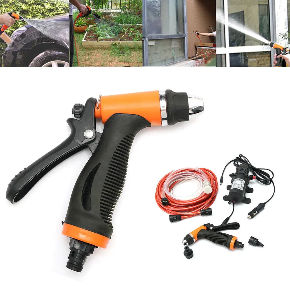 

12 V Washer Home Garden Tool Pump Powerful Electric Water Clean Car Wash Portable High Pressure