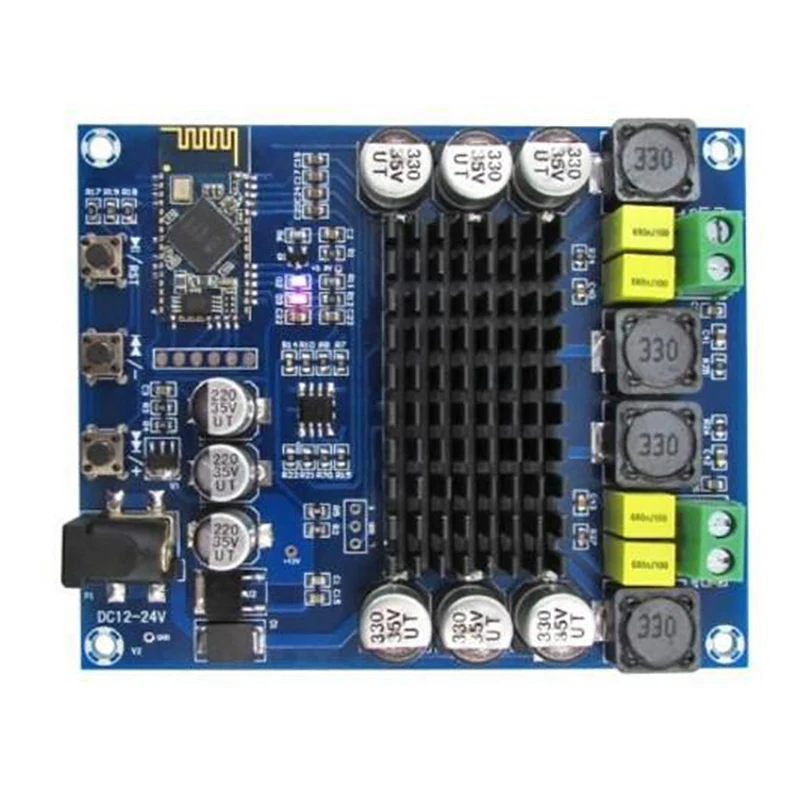 

Mayitr 120Wx2 Wireless Bluetooth Audio Receiver Digital Amplifier Boards High Quality TPA3116D2 Bluetooth 4.0 Amp Board