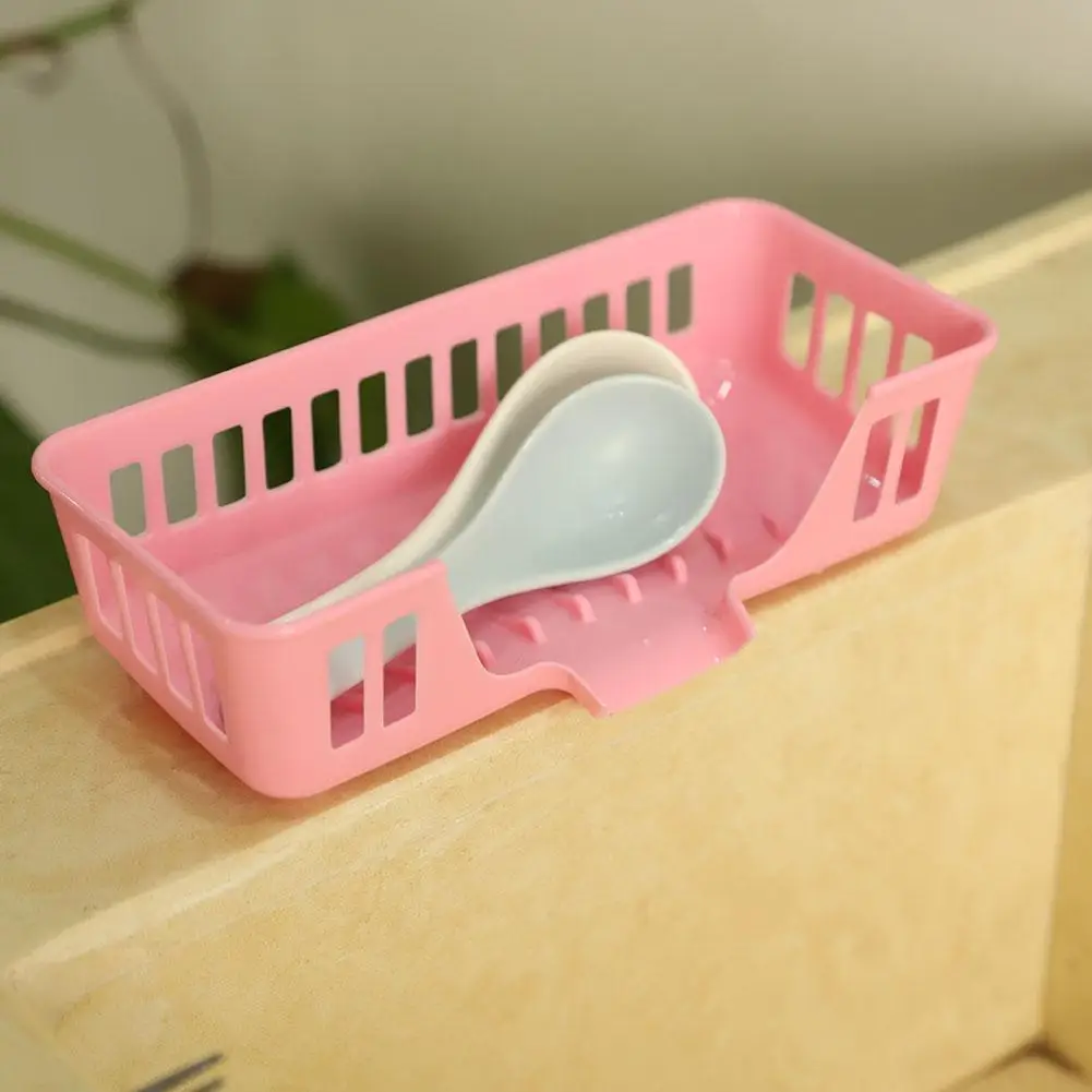 

Kitchen Sink Basket Drain Rack Storage Basket Soap Organizer for Home Bathroom