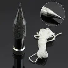 1 Набор каменщиков прямые Silverline отвес Боб+ 15FT линии ручные "сделай сам" Инструменты серебро