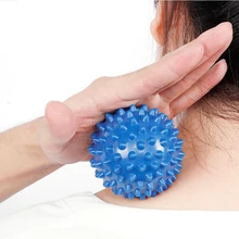 7,5 см расслабление мышц тазовых упражнений спортивный фитнес-мячик для массажа стоп Ежик боль в теле стресс Массаж облегчение триггер точка