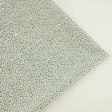 Темно-зеленый и серый круг Печатный бежевый хлопок Поплин Ткань Обычная Тильда кукла Лоскутная Одежда швейная мода текстиль ремесла