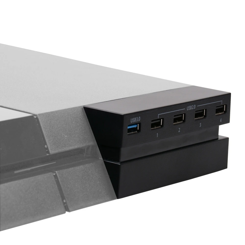 

PS4 Accessories Play Station 4 Console USB Hub with 3.0 High Speed & 2.0 USB Adapter for SONY PlayStation 4 USB Hub