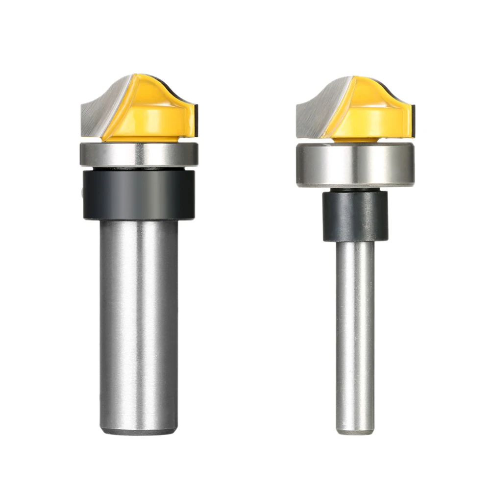 

AYHF-2Pcs 1/2inch/1/4inch Tool Holder Profile Template Milling Cutter Wood Router Drill Woodworking Milling Cutter Wood Millin