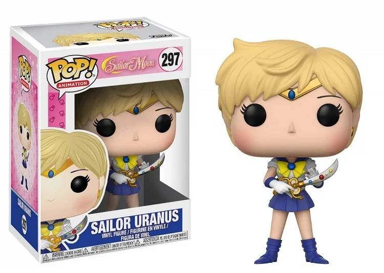 Funko pop Sailor Moon & Luna / CHIBI MOON SAILOR PLUTO NEPTUNE/ URANUS PVC фигурка Коллекционная модель