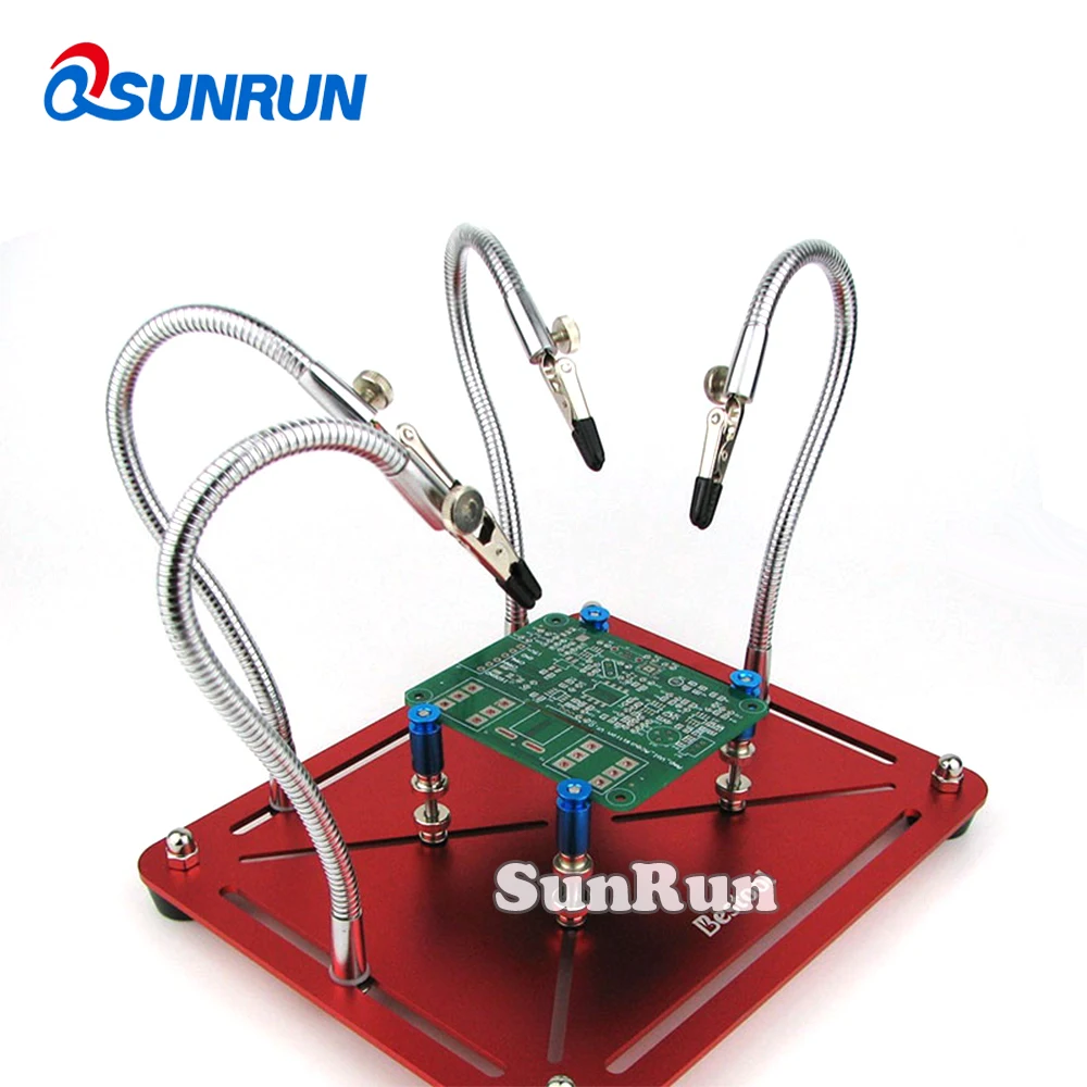 

Mobile universal clamp workbench circuit board electronic mobile phone repair teaching experiment welding solder bracket