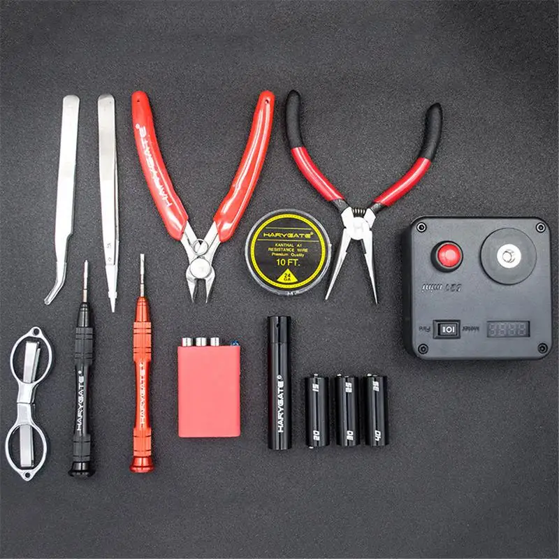 Катушки отец Vape DIY Инструменты для мастера сумка Пинцет плоскогубцы провода